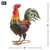 COLORFUL ROOSTER DECORATION