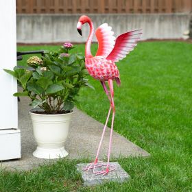 TALL FLYING FLAMINGO