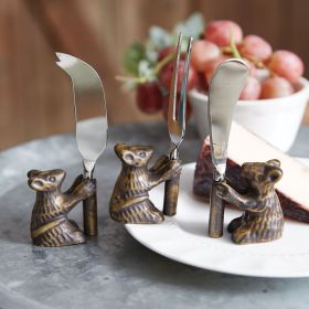 Set of Three Mouse Cheese Serving Set