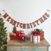 Merry Christmas Vintage Banner