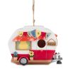 Red and White Camper Birdhouse