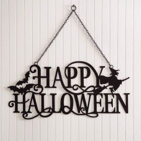 Happy Halloween Hanging Sign