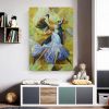 Wonderful love romantic couple home art interesting canvas on wall art picture living room decoration canvas painting