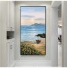 Interior Decor Wall Poster Sunrise Natural Scenery Handmade Canvas Oil Painting Hanging Picture For parlour bedroom hotel office