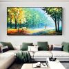 Oil Painting Hand Painted Landscape Abstract Landscape Modern luxurious family corridor living room bedroom decoration painting